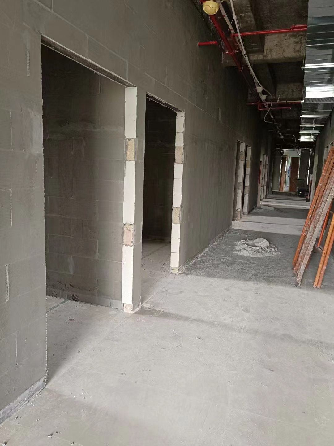 轻质砖隔墙-砌筑展示